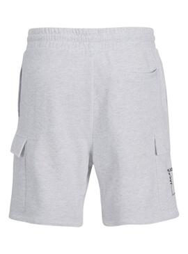 Bermudas Jack and Jones Stkane gris para hombre