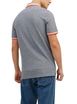 Polo Jack and Jones Paulos jaspeado para hombre