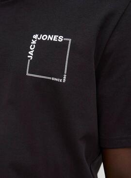 Camiseta Jack and Jones Verner negro para hombre