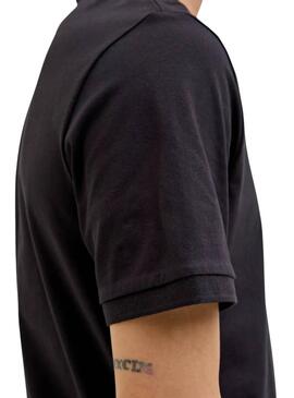 Polo Jack and Jones Jersey negro para hombre