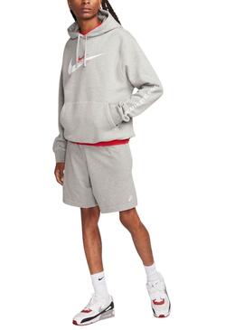 Bermuda Nike Club gris para hombre