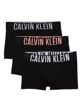  Calzoncillos Calvin Klein Jeans Pack 3 negro para hombre 