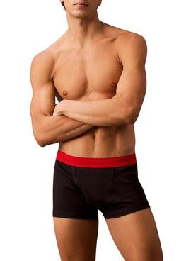  Calzoncillos Calvin Klein Jeans Pack 3 negro para hombre 