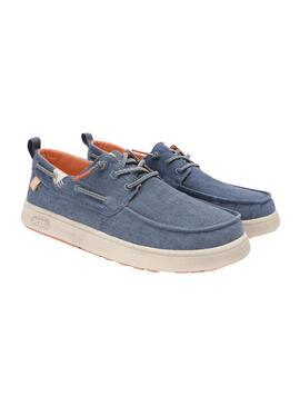 Náuticos Walkin Pitas Maui Flax azul para hombre