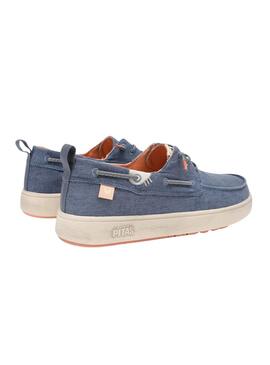 Náuticos Walkin Pitas Maui Flax azul para hombre