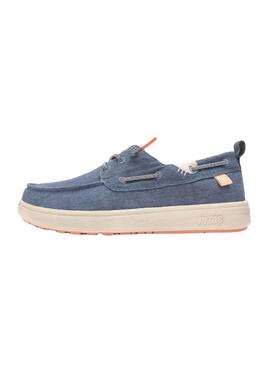 Náuticos Walkin Pitas Maui Flax azul para hombre