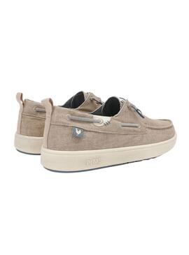 Náuticos Walkin Pitas Maui Flax beige para hombre
