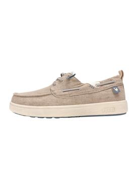 Náuticos Walkin Pitas Maui Flax beige para hombre