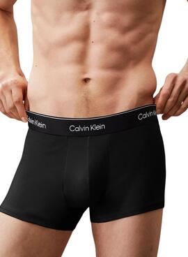 Pack 3 calzoncillos Calvin Klein bóxer negro y blanco para hombre