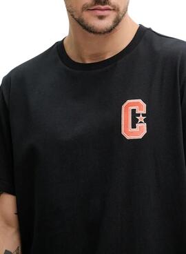 Camiseta Converse Retro Chuck negro para hombre