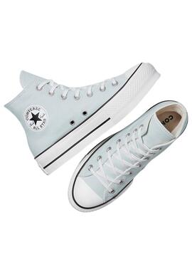 Zapatillas Converse Chuck Taylor All Star plataforma azul turquesa
