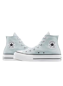 Zapatillas Converse Chuck Taylor All Star plataforma azul turquesa