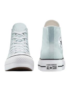 Zapatillas Converse Chuck Taylor All Star plataforma azul turquesa