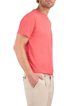 Camiseta El Ganso Basic coral para hombre