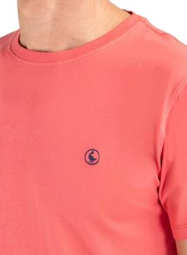 Camiseta El Ganso Basic coral para hombre