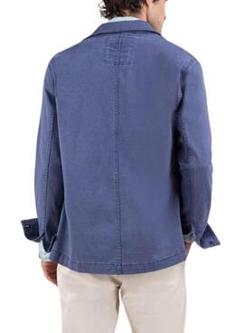 Sobrecamisa El Ganso Garment azul marino para hombre