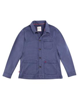 Sobrecamisa El Ganso Garment azul marino para hombre