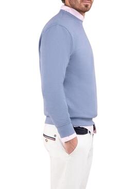 Sudadera El Ganso básica azul para hombre