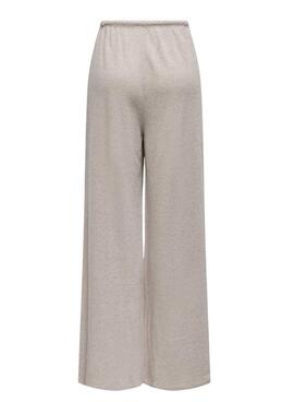 Pantalón Only Jayla beige para mujer
