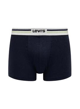 Pack calzoncillos Levis Sport Logo azul y gris para hombre