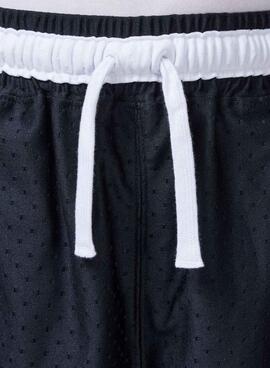 Bermudas Jordan Diamond negro y blanco para niño
