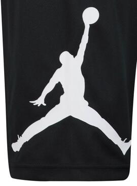 Bermudas Jordan Wrap negro para niño
