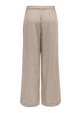 Pantalón Only Emmia beige para mujer