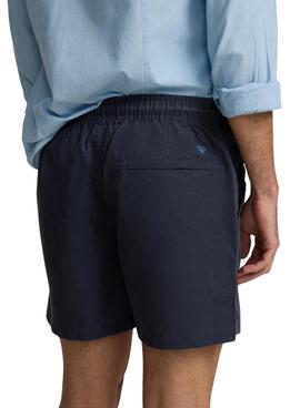 Bañador Silbon Liso marino para hombre