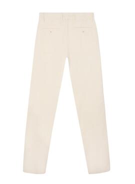 Pantalón Silbon Sport Chino Liso beige para hombre