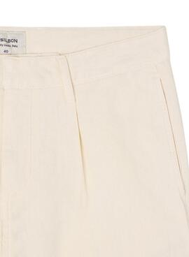 Pantalón Silbon Sport Chino Liso beige para hombre