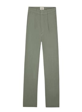 Pantalón Silbon Sport Chino Liso verde para hombre