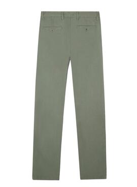 Pantalón Silbon Sport Chino Liso verde para hombre