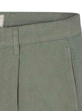 Pantalón Silbon Sport Chino Liso verde para hombre