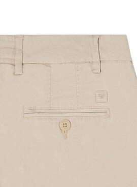 Bermuda Silbon Clásica beige para mujer