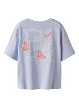 Camiseta Name It Elka azul para niña