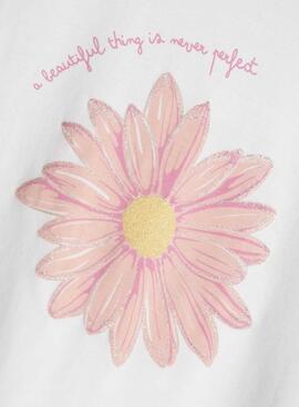 Camiseta Name It Elka blanco para niña