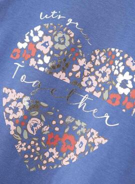 Camiseta Name It Hnanna azul para niña