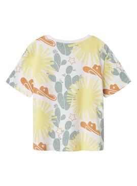 Camiseta Name It Anno blanco para niño