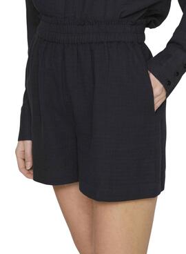 Shorts Vila Vilania negro para mujer