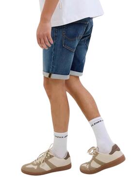 Bermudas vaqueras Jack and Jones mid para hombre