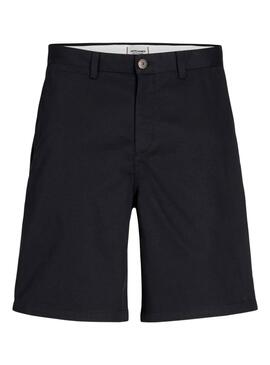 Bermudas Jack and Jones Karl negro para hombre