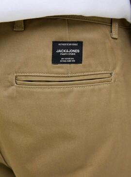 Bermudas Jack and Jones Karl camel para hombre