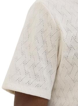 Polo Jack and Jones Latrent beige para hombre