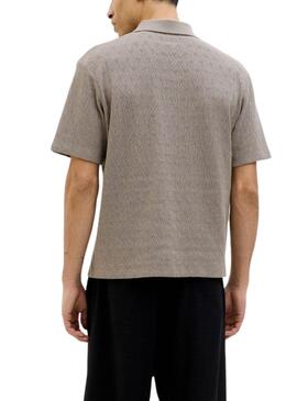 Polo Jack and Jones Latrent topo para hombre