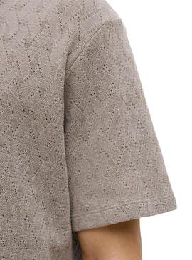 Polo Jack and Jones Latrent topo para hombre