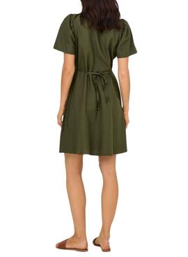 Vestido Only Vita verde para mujer