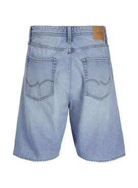 Bermudas Jack and Jones Alex denim azul para hombre