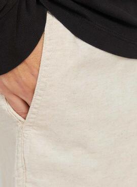 Bermudas Jack and Jones Jaiden beige para hombre