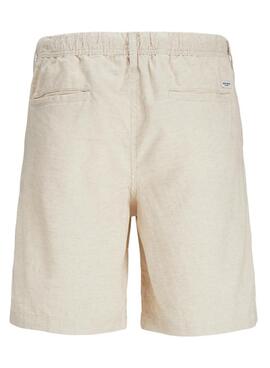 Bermudas Jack and Jones Jaiden beige para hombre