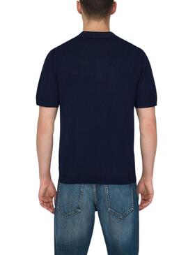 Polo Only and Sons Wyler azul marino para hombre